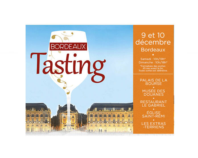 Bordeaux Tasting : Salon organisé par le magazine Terre de Vins au palais de la Bourse à Bordeaux